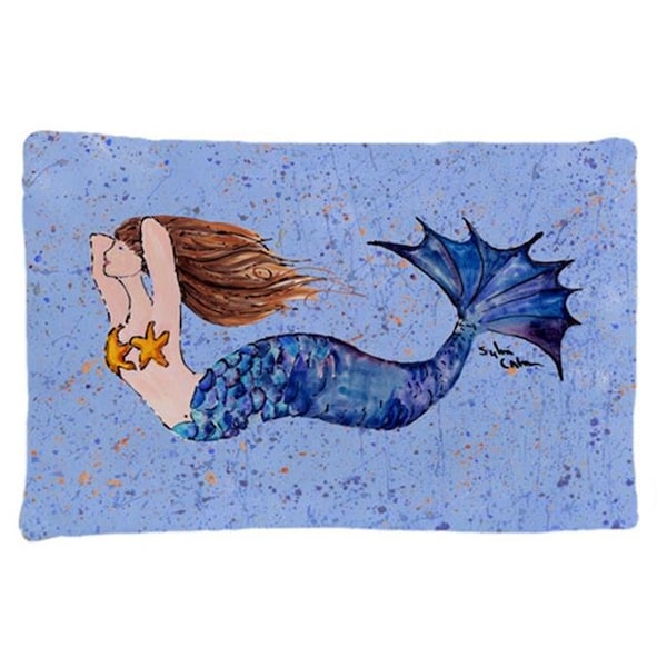 Carolines Treasures 8337PILLOWCASE 20.5 x 30 in. Mermaid Moisture Wicking Fabric Standard Pillow Case 8337PILLOWCASE - main